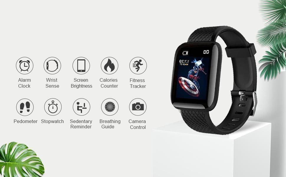 ID116 Plus Smart Fitness Watch